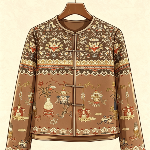 professional pinstripe blazer