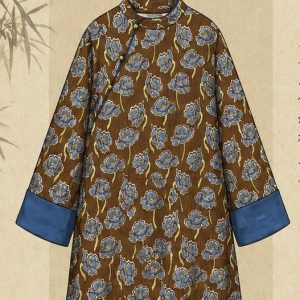 jacquard modern qipao